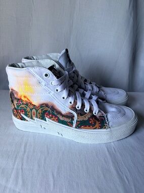 Vans White SK8-Hi Bolt Big Reveal True Shoes